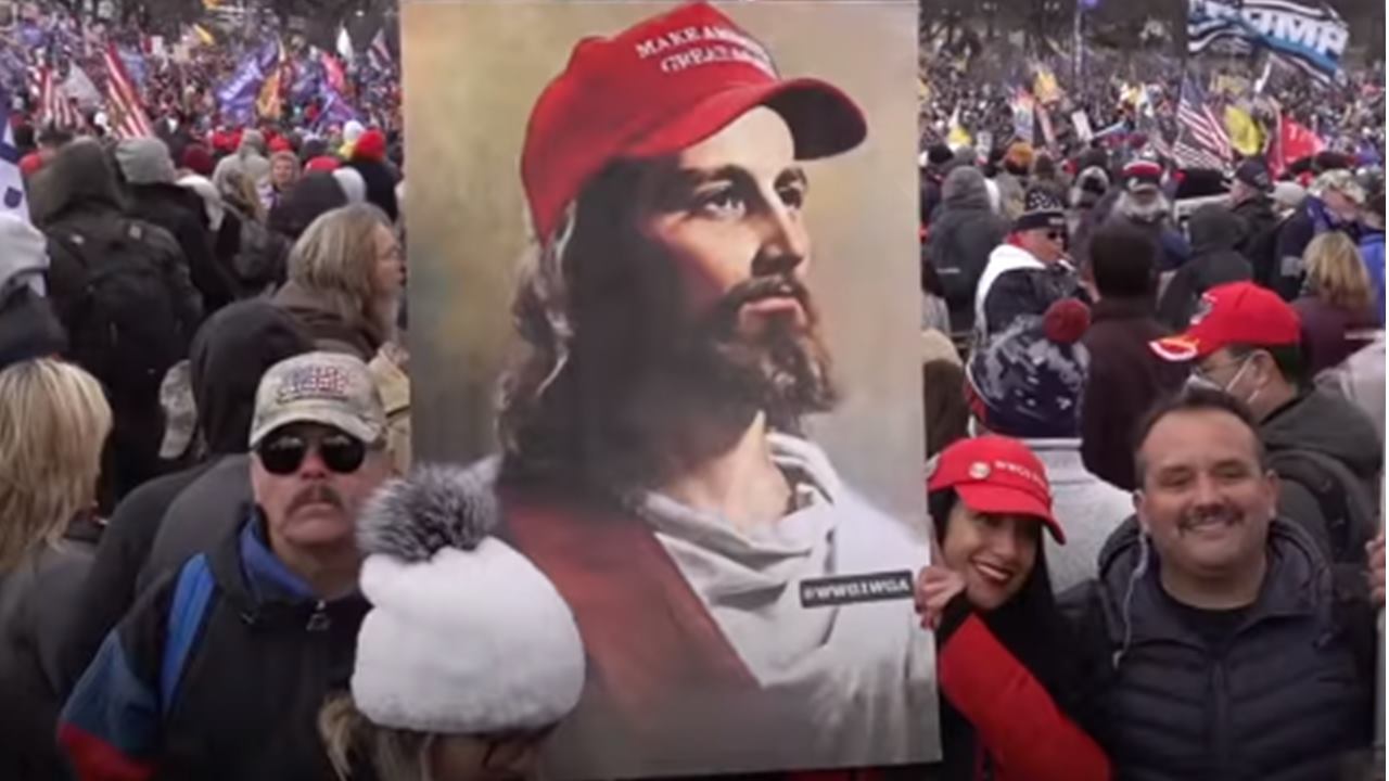 wHITE jESUS maga
